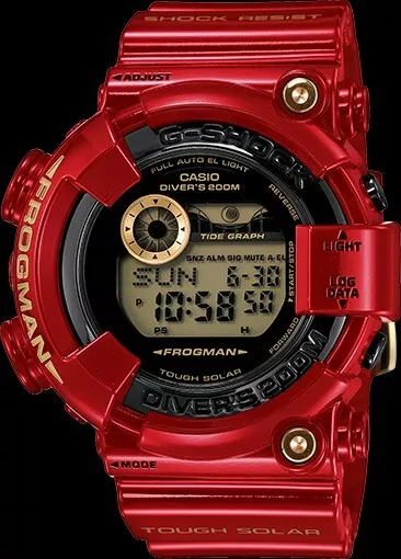 Casio G-Shock 30th Anniversary Divers Frogman GF-8230A-4DR Watch Red Rare New