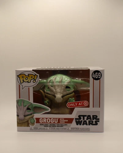 Funko Pop! Star Wars #469 Grogu with Chowder Squid (Target Exclusive)