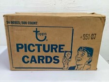 1987 Topps Baseball SEALED Vending Case (Bonds, McGwire, Canseco, Bo Jackson NEW