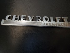 Chevrolet Loadmaster Truck Side Hood Emblem