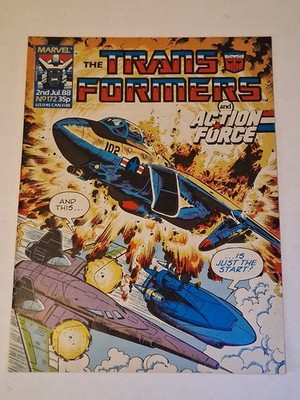 TRANSFORMERS Marvel UK #172 6/25/88 Wrecking Havoc Part 1 SEE DESCRIPTION