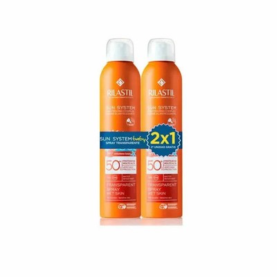 Rilastil Sun System Baby Spray Transparent LSF50+ 2x200ml
