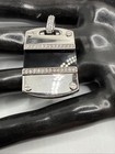 VTG CHINA 925 STERLING SILVER AGATE & CZ PENDANT. 13.6 GRAMS. HALLMARK — photo 10