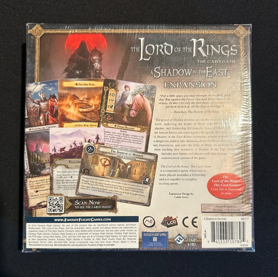 Lord of the Rings LCG: A Shadow in the East Deluxe Expansion Complete Sealed - Image 2 of 4