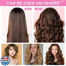 Super Jumbo Hair Rollers, 12 Pack Self Grip Salon Hairdressing Curlers, Hair ...