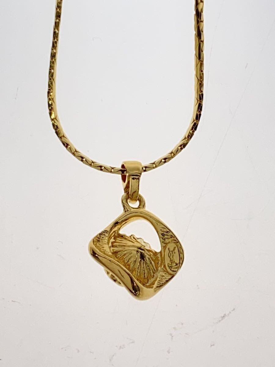 Collana YVES SAINT LAURENT donna con pietra colorata GLD top usata