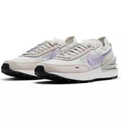 Nike Womens Waffle One / Summit White Infinite Lilac Light Bone  #DC2533-101