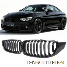 K�HLERGRILL EINZELSTEG NIEREN GRILL PASSEND F�R BMW 4ER F32 F33 GL�ZEND SCHWARZ