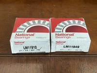 National LM11949 LM11910 Tapered Roller Bearing set