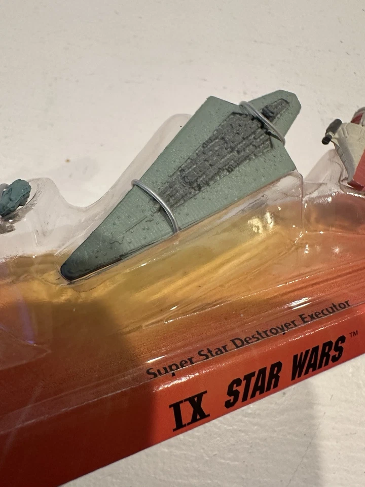 Star Wars Micro Machines IX 1997 B-Wing, A-Wing, Super Star Destroyer Open Box - Image 3 of 4