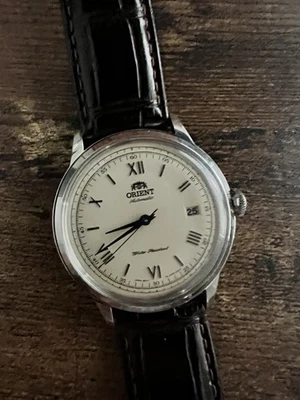 Orient Bambino Version 2 Automatic Men's Leather Strap Watch - Image 1 of 4