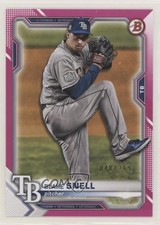 2021 Bowman Fuchsia Border 48/299 Blake Snell #82 02v3