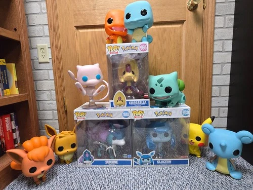 Lot of 11 Jumbo Pokémon Exclusive Funko Pops!