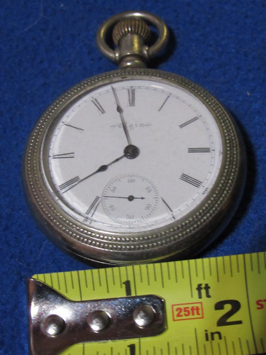 Elgin Natl. Watch Co. Pocket Watch Ticks! Vintage