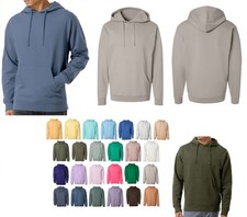 ADULT PULLOVER HOODIE, HOODED SWEATSHIRT, COTTON/POLY BLEND FLEECE, XS-5XL