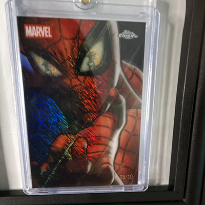 Topps 2025 Marvel Chrome Spider-Man Reflections MR-3 Rebeca Puebla 05/10 SSP