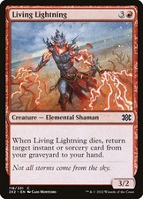 [MTG] Living Lightning (118) (2X2) LP-HP