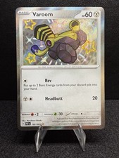 Pokémon Varoom 192/091 SV: Paldean Fates Shiny Rare Basic 60 HP Holo