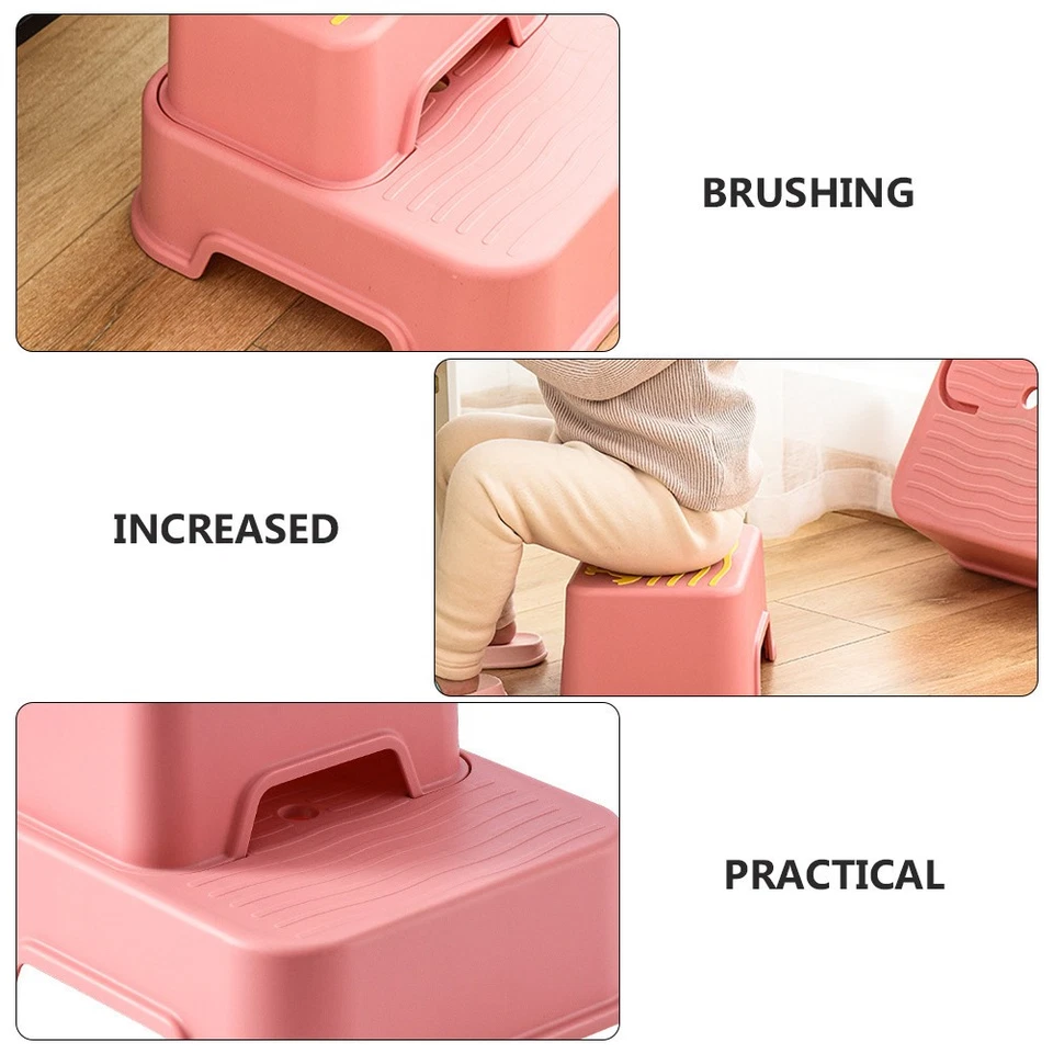  1 stück Kunststoff Toilettenhocker Haushalt Cartoon Rutschfeste Fußhocker für - Bild 4 von 4