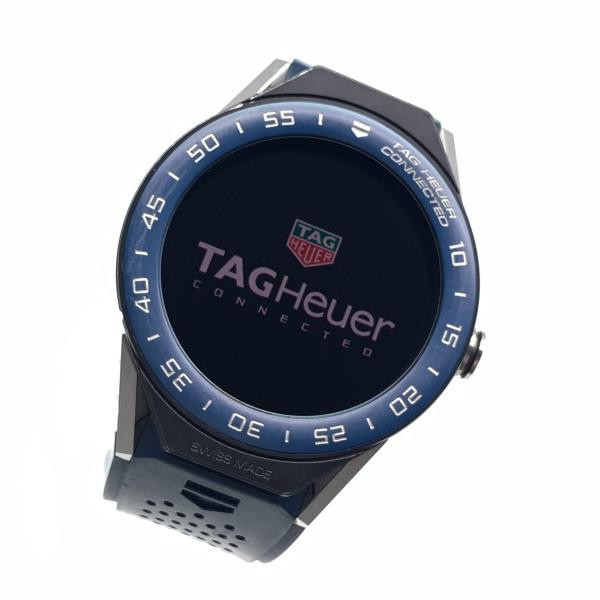 Tag Heuer Connected Modular 45 Smartwatch Rubber Strap 50m Water Resistant Pre-Owned  