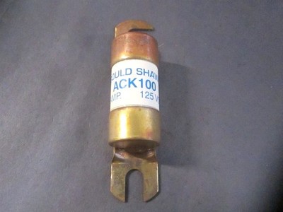 Ferraz Shawmut (ACK100) 100A 125 Volts Time-Delay Forklift/Truck Fuse 