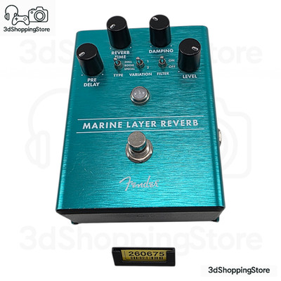 Fender Marine Layer Reverb Effektpedal Hall Gitarre 9V True Bypass Analog FX