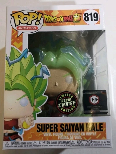 Funko Pop! Vinyl: Dragon Ball - Super Saiyan Kale (Chase) GITD CHALICE EXCLUSIVE