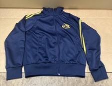 Vespa Juniors Jacket In Navy & Yellow - Size L/XL - Pre Owned - Free Postage