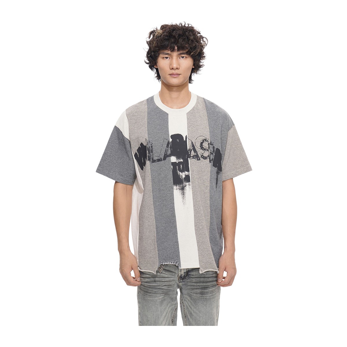 Valabasas Crew Neck T-Shirt Vanish Mens Grey VLBS-VT1-1051 16990₽