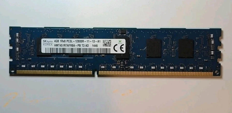 Lot Of 16 - (64GB) HMT451R7BFR8A-PB HYNIX 4GB 1Rx8 PC3L-12800R Server RAM - Image 2 of 4