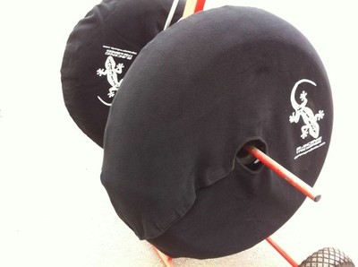 120 & 180/200 x 17'' tyre over blanket covers wraps Pair BSB WSB
