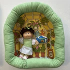 Vintage Cabbage Patch Kids Pin-Ups 1983 Coleco Minni Chrissie Garden Greenhouse