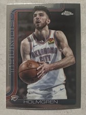 2025 Topps Chrome Chet Holmgren Oklahoma City Thunder #134 