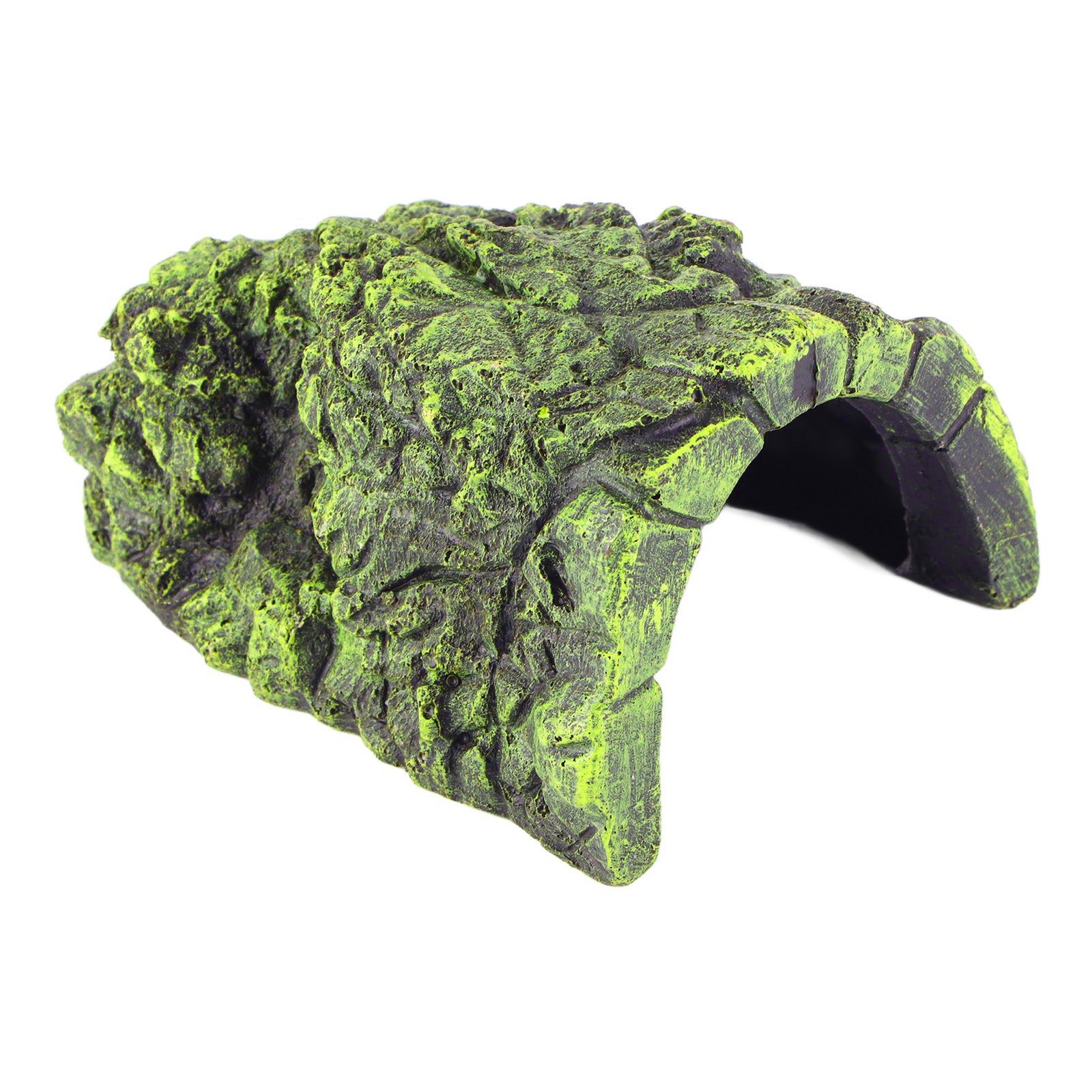 Fish Hiding Cave Aquarium Reptile Basking Hide Decoration Orn GD2