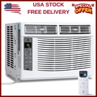 6000BTU Window Air Conditioner Cools up to 250 Sq. Ft.Window AC Unit with Remote