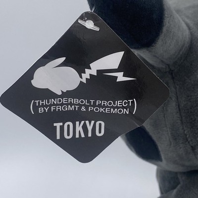Thunderbolt Project Fragment x Pokemon Pikachu Plush Dark Rare