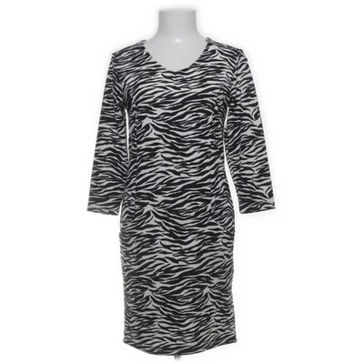 Cappuccini, Kleid, Größe: S, Schwarz/Weiß, Elasthan/Polyester, Zebra, Damen #gAk