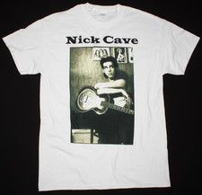 Nick Cave And The Bad Seeds Wild God Tour 2024 All size White shirt D2279