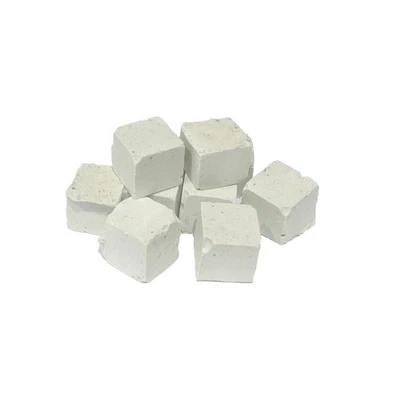 BETTA SHRIMP SHOP Spirulina Calcium Blocks, Mineral Food for Shrimp & Snails, Green Cubes Formula