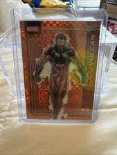 2026 Topps Chrome Marvel Comics Vulcan Orange Refractor /25 #191