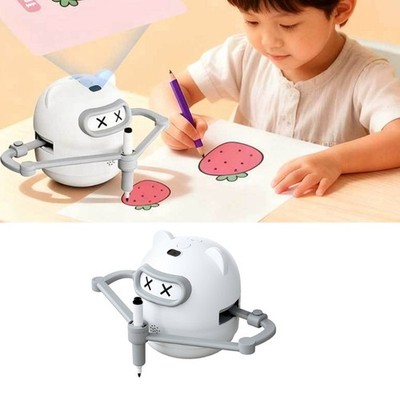 Creative Art Drawing Robot Toy For Kids Interactive Learning Tool Color