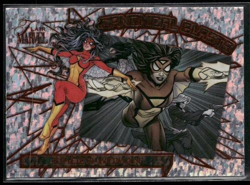 2023 Upper Deck Marvel Flair Canonical Blasts Avengers #CA25 - Spider-Woman