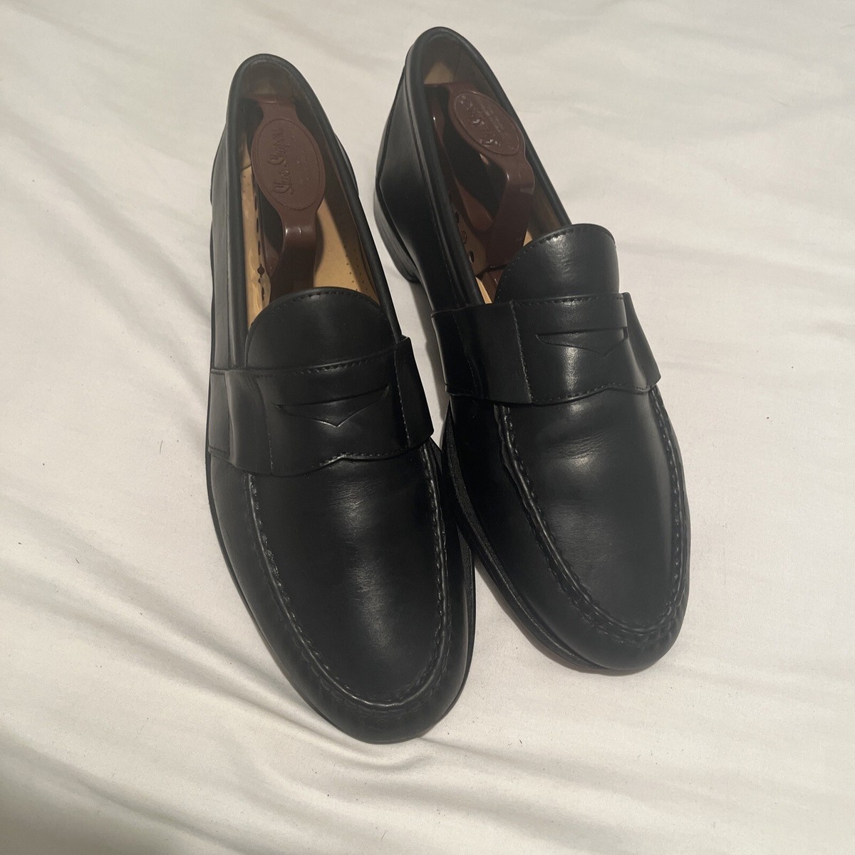 Allen Edmonds black loafers Maxfield size 11 made in the USA Price Firm Allen Edmonds Maxfield Mens Loafer Shoes Size 11.5 EEE Black  main image 3