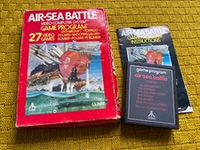 AIR SEA BATTLE - COMPLETE BOXED - ATARI 2600 7800