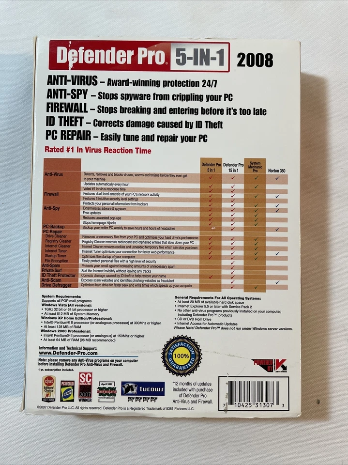 defender pro 2008 5-in-1 - Image 2 of 4