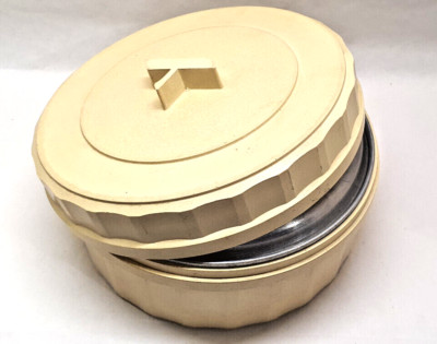 Ancienne Yaourtière Yalacta 4 Pots – Bakélite Beige Et Alu – Rétro