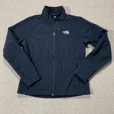 The North Face Jacket Womens Medium Black Fleece Lined Windwall Windbreaker
