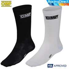 OMP - Tecnica FIA-Rated Socks - Driving Auto Racing Socks - FIA8856 - All Sizes