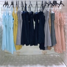 Wholesale Lot of 21 Women's Prom Bridesmaid dresses Formal Party Gown dress
