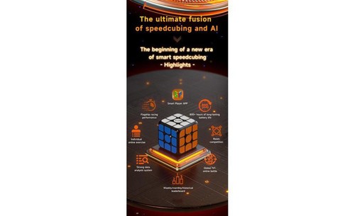 QiYi AI 3x3 Bluetooth Smart Cube (Standard) Speed Cube (OFFICIAL USA VENDOR) - Picture 6 of 18